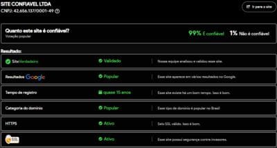 Site verificado e verdadeiro:5567app.com.br
